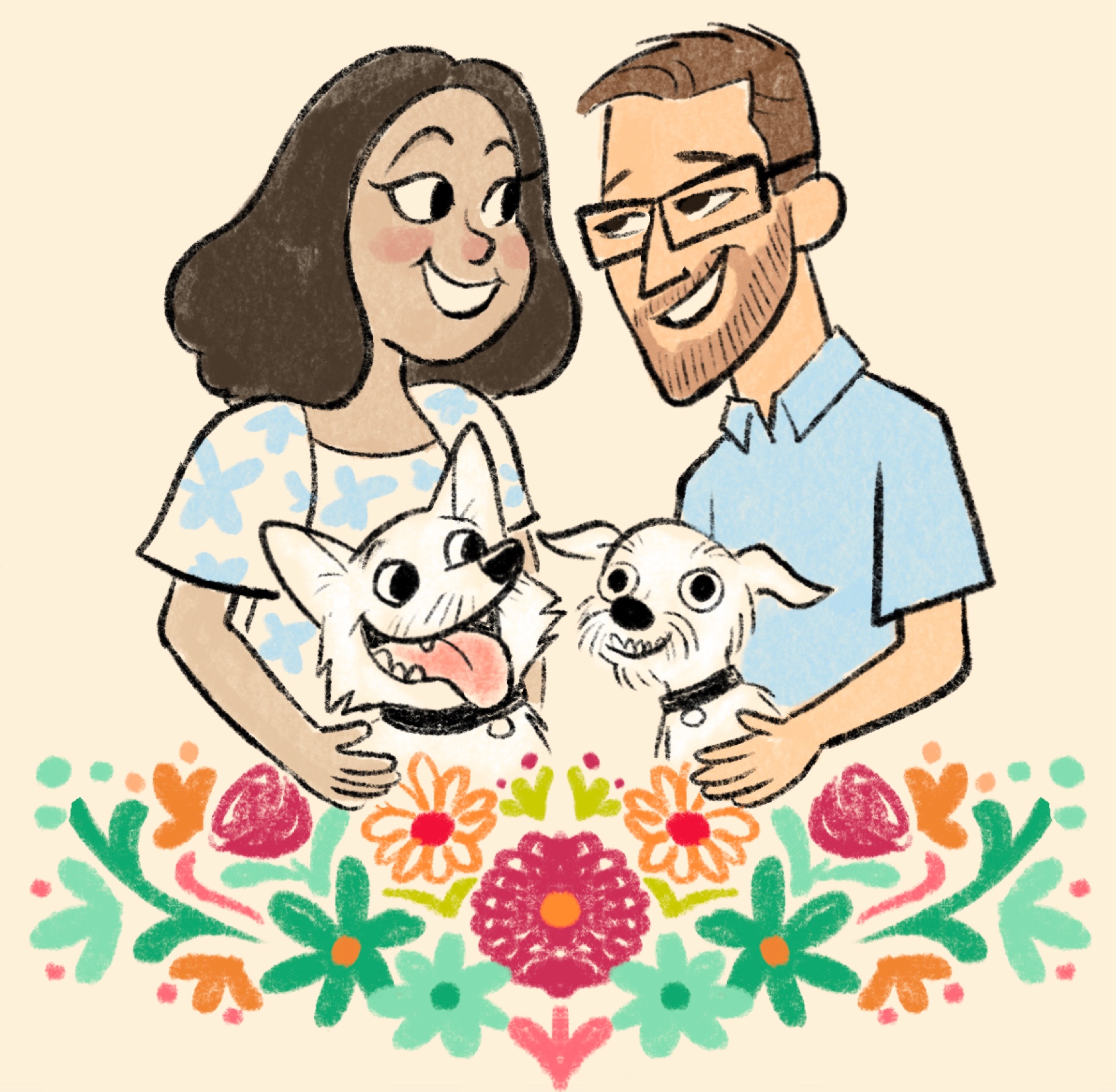Ian and Brianna Doodle